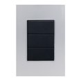 thumbnail image 1 of Placa 3 Ventanas Lexan Cristal Plata Alpha, 1 of 3