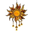 thumbnail image 5 of Stained Glass Sun Suncatcher, Hanging Window Ornament with Beads for Home & Garden Decor, 5 of 6