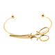 thumbnail image 1 of Brazalete para mujer, regalos para mujer, diseño de brazalete, brazaletes de tijeras, pulseras para mujer, joyería, pulsera GD, 1 of 2