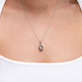 thumbnail image 3 of ANGARA Classic Solitaire Tahitian Cultured Pearl Pendant in Platinum for Women | June Birthstone, Birthday, Anniversary, Jewelry Gift for Women | Pearl Necklace, 3 of 9