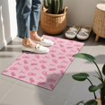 thumbnail image 4 of Pink Ribbon Pattern Door Rugs,Washable Non Slip Door Mats Indoor,Decorative Door Mats,Entry Mat Indoor for Entrance,Bedroom,Kitchen,Bathroom,16"x24", 4 of 6