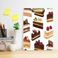 thumbnail image 2 of FORMRS Acrylic Clipboard with Low Profile Clip Standard A4 Letter Size, 12.5" x 9", White Cakes Pattern, 2 of 8
