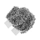 thumbnail image 1 of 2 Pcs Toalla para Lavado de Autos de Felpa Herramienta de Secado para Limpieza de Autos 27x22x1cm Negro Blanco, 1 of 4