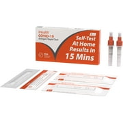 iHealth COVID-19 Antigen Rapid Test, 90 Packs,2 Tests per Pack,FDA EUA Authorized OTC At-home Self Test, Results in 15 Minutes with Non-invasive Nasal Swab, Easy to Use & No Discomfort