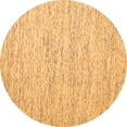 thumbnail image 1 of Ahgly Company Indoor Round Abstract Orange Contemporary Area Rugs, 4' Round, 1 of 1