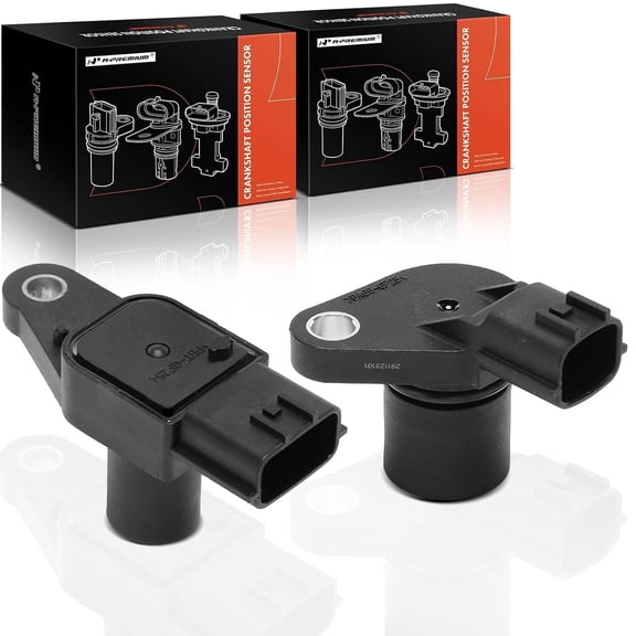 A-Premium 2-PC Engine Camshaft Crankshaft Position Sensors Compatible with Nissan Pathfinder 2001-2002 3.5L & Infiniti QX4 2001-2002 3.5L