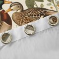 thumbnail image 4 of Manfei Wild Duck Print Blackout Curtains,Farmhouse Mallard Window Curtains Pack of 2 (38x45 Each), 4 of 6