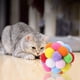 thumbnail image 3 of Juego Interactivo Pelotas para Gatos Campana Hecha A Mano para Todas Las (multicolor) 2 Uds., 3 of 7