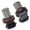 Red, variant on 2 x Red H11 Fog LED Bulbs Day Driving DRL Running Head Light 64-SMD Lamps