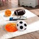 thumbnail image 3 of Almohada deportiva OPHRBU para baloncesto, peluche, 45 cm, 3 of 5