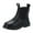 Black, variant on Fozruso Girls Casual Winter Boots For Kids – Durable Sole Kids Boots With Soft Scratch Construction For Everyday Wear,Classic Ankle Boots Sizes 10 Little Kid(3.5-4 Years)