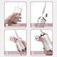 thumbnail image 5 of Cordless Water Flosser Teeth Cleaner 4 Jet Tips Dental Floss Oral Irrigator Tooth Cleaning Waterproof Kit For Travel And Home, 5 of 5