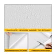 thumbnail image 5 of Papel Tapiz Raya Blanco 3d Cocina Adhesivos Pared 10mx45cm., 5 of 5