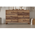thumbnail image 1 of HMD Jethro 6 Tiroir Commode Boîte A, Chêne Vintage, 1 of 3