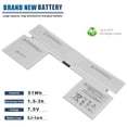 thumbnail image 5 of Battery G3HTA024H For Microsoft Surface Book 1 1704 1705 Keyboard Base 51Wh, 5 of 11