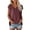 Wine, variant on Erwazi Women's Cap Sleeve Shirts Casual Summer V Neck Tunic Tops Loose Tshirts