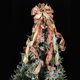 thumbnail image 1 of 3 piezas de lazo de árbol de Navidad impreso, adorno de lazo de árbol de granja rústico para decoración interior y exterior de vacaciones de Navidad, 1 of 5