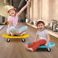 thumbnail image 2 of Gymax Children Balance Board Sitting Scooter Board 6-Pack PP Floor Scooter Board, 2 of 9