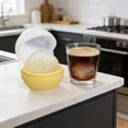 thumbnail image 5 of Football Shaped Ice Mold, Flexible Silicone Freezer Chilling Tray With Easy Release Surface, Reusable Soccer Ball Drink Maker for Cocktails Whiskey Juice Soda Frozen Desserts Summer Gatherings, 5 of 6