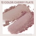 thumbnail image 4 of Paleta de sombras de ojos AMY'S DIARY, 12 colores, rosa claro y morado, 4 of 7