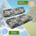 thumbnail image 6 of FUIALDOLG Grey Camo Print Golf Cart Seat Protector Easy to Install Ezgo Txt Front and Back Seat Cushion Cover for Golf Cart Decorations All Seasons, 6 of 8