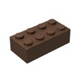 thumbnail image 3 of Bloques de construcción clásicos de color sólido a granel 3001 2x4, 150 piezas, piezas de color gris y naranja, compatibles con todas las marcas de ladrillos principales de Lego, 3 of 5