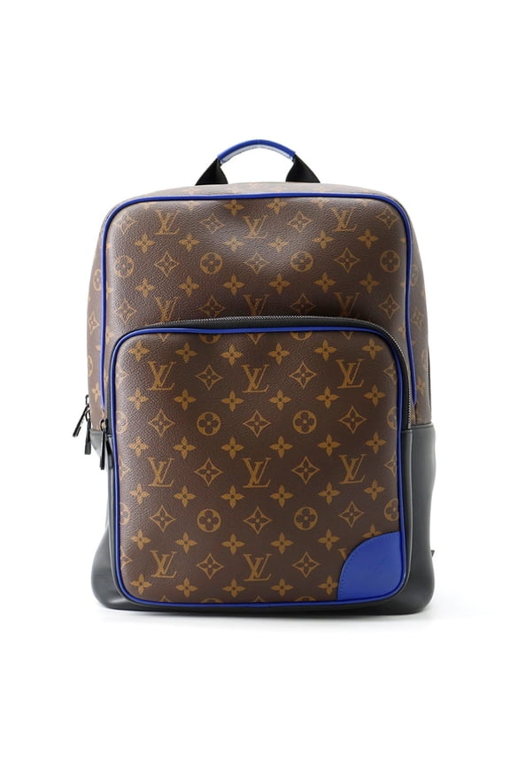 Pre-Owned Louis Vuitton Monogram Macassar Dean Backpack M45867 LOUIS VUITTON Handbag Black for...