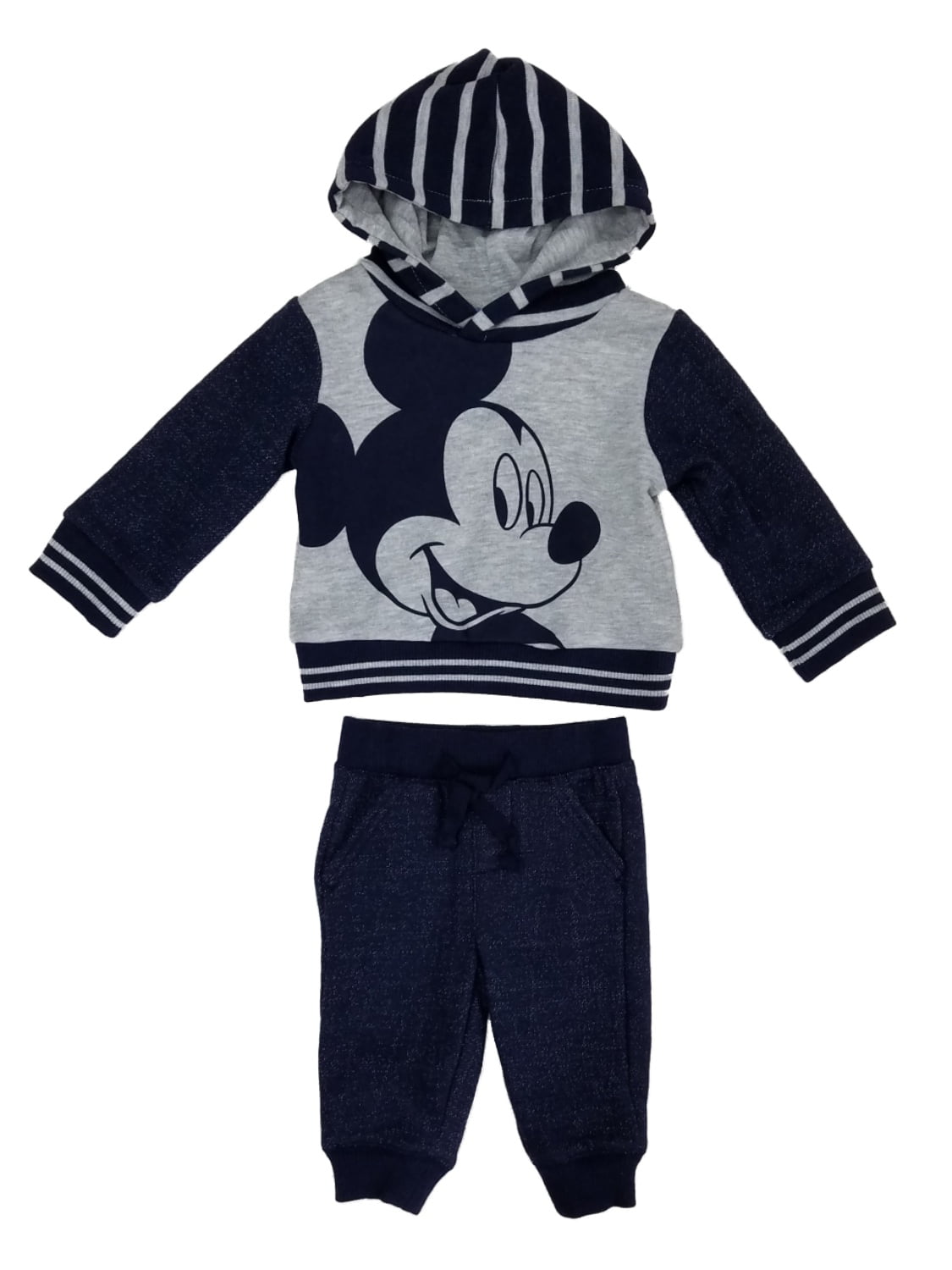 Disney Newborn Infant Boys or Girls Mickey Mouse 2PC Hoodie Pants Set