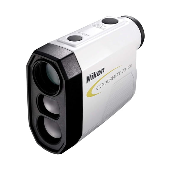 Pre-Owned Nikon COOLSHOT 20i GII 6x Golf Laser Rangefinder with Slope-Adjusting ID Technology (White)