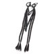 thumbnail image 1 of Girls Braided Hair Extensions Hairpiece Synthetic False Ponytail for Anime Coser Street Photography Hair Tie Natural black, 1 of 4
