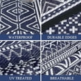 thumbnail image 5 of Studyset Outdoor Rug 6x9 for Patio,Waterproof Outdoor Plastic Straw Rugs with Carry Bag,Reversible Camping Carpet RV Mat,Camping Mats, Easy Cleaning,for Patio,Camp,Picnic,Balcony,Deck,Backyard, 5 of 7