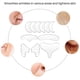 thumbnail image 5 of 11 Uds. Almohadillas reutilizables para arrugas en el pecho, cuello, frente, piel, almohadilla de silicona para el pecho, ojos, frente, cuello, piel, almohadillas para arrugas, 5 of 8