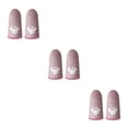 thumbnail image 1 of Methold Juego de 10 piezas, mangas para los dedos, guantes antideslizantes para pantalla táctil, cubiertas de fibra portátiles antihuellas Type1 NO1, 1 of 6