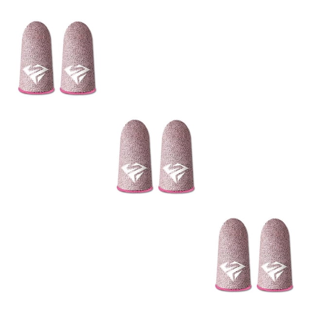 Methold Juego de 10 piezas, mangas para los dedos, guantes antideslizantes para pantalla táctil, cubiertas de fibra portátiles antihuellas Type1 NO1