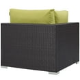 thumbnail image 4 of Modway Convene Outdoor Patio Corner in Espresso Peridot, 4 of 4