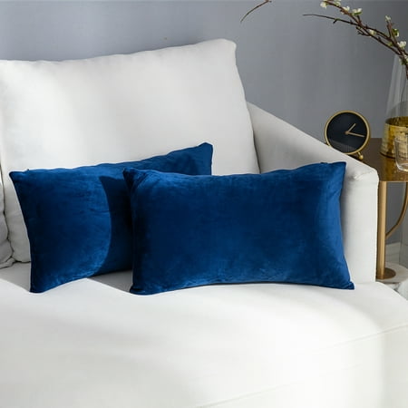 Clearance Decorative Throw Pillows Covers Set Of 2 Velvet Throw