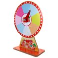thumbnail image 1 of OULII Roue de Prix Multicolore pour Fête Plastique Rotatif Accessoire de Jeu Réutilisable Design DIY 1 Ensemble, 1 of 8