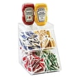 thumbnail image 1 of Cal Mil 3643-4 Porte Condiment 4 Bacs - 8.75 x 21.25 x 12.5 Po., 1 of 1