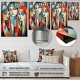 thumbnail image 4 of Designart "Les Demoiselles d Avignon in Cubist Form II" Cubism Metal Wall Art Prints, 4 of 5
