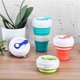 thumbnail image 2 of 550ml Silicone Folding Coffee Cup Car Retractable Water Cup Portable Silicone Kettle Student Kettle black, 2 of 5