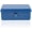 Blue, variant on Qczoyp Small Iron Tool Storage Box with Metal Clasp, Portable Lockable Metal Tool Case 7.8×4.9×3.1 Inch, Hardware Organizer for Home Garage Car Workshop Nails Screws Small Repair Tools(Blue)