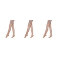 thumbnail image 3 of Qarigey Calentadores de piernas para mujeres y niñas, calcetines largos sin pies, medias de Ballet de baile de invierno y otoño Type3 NO3, 3 of 6