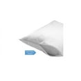 thumbnail image 3 of Gilbin Cotton Pillow Protector Prevent Collection of Dust And Mites Pack Of 2 White Zippered Pillow Encasement 200 Thread Count Standard 20x28 Inches, 3 of 4