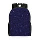 thumbnail image 1 of Fotbe Glittering Purple Starfield Mochila de Viaje para Laptop, Mochila Ejecutiva Delgada y Resistente 15.6", 1 of 8
