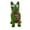 Green, variant on Eespoir Spring Cute Garden Dog Decor Statue, Bulldog Statue Outdoor Yard Art, Patio Styling Home Garden Displays, for Lawn, Pathway, Pet Lover, Home Decoration