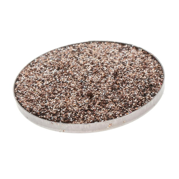 Cosmético de de ojos con altamente pigmentada brillante para baile de pelo de ojos Plata brillante Zulema sombra de ojos con brillo extra fino