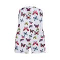 thumbnail image 2 of EIMELI Combinaison Tube Sans Bretelles pour Femmes Bodycon Sans Manches Combinaison Courte, 2 of 7