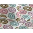 thumbnail image 3 of Ambesonne Donuts Quilted Bedspread Set 3 Pcs, Circular Motifs Art Funny, Queen, Multicolor, 3 of 4