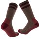 thumbnail image 5 of Calcetines de lana Cerebro Cerebro Merino para hombre, senderismo, senderismo, marrón/rojo, 5 of 8
