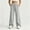 Gray, variant on Girls Sweatpants Wide Leg with Pockets Elastic Waist Fall Casual Pants Gray 10-12